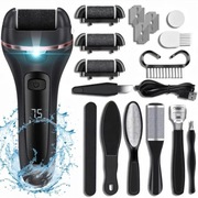 PILNIK ELEKTRYCZNY DO STÓP PIĘT FREZARKA BEZPRZEWODOWY + ZESTAW AKCESORIÓW