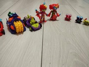 Duży zestaw super zings things ludziki pojazdy