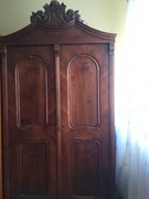 Szafa rustykalna, fornirowana