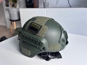 Szpej ASG Hełm + chest rig + maska + gogle