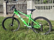 MT11 Rower górski mtb, amortyzator Dart 3 hamulce tarczowe hydrauliczne