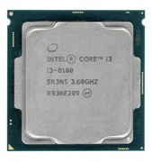 Intel Core i3-8100 3,6GHz 4 rdzenie, LGA1151