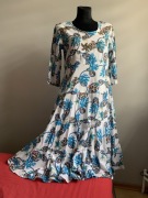 Positano piekna kolorowa sukienka letnia nowa cudowna L XL 40 42