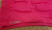 Crop top marki Strong różowy neon limitowany