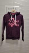 Bluza Superdry r. XXS fiolet kaptur