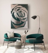 Obraz ręcznie malowany na płotnie.Kwiaty.