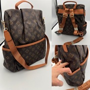 Plecak damski Mai Mai brązowy elegancki z kieszenią antykradzieżową