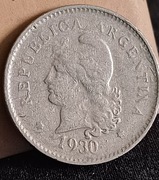 Argentyna 10 centavo 1930