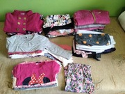 Zestaw ubranek 122-128 dziewczynka 