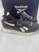 Buty damskie sneakersy REEBOK GLIDE sportowe czarne klasyczne skórzane r 37
