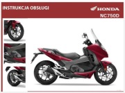 HONDA NC 750D INTEGRA 2018r INSTRUKCJA UZYTKOWNIKA KSIAZKA j.POLSKI