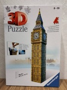 Puzzle 3D Wielki Ben przestrzenne Ravensburger Puzzle