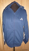 Bluza adidas z kapturem na zamek  r; L
