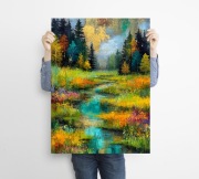 Dary natury - grafika na plakacie na A3