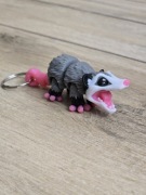 Breloczek Opos 3d - Brelok Druk3d fidget Keychain mixGadzet