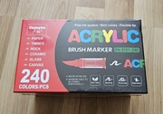 Markery akrylowe GuangNa 240 sztuk nowe