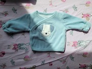 Kaftanik niebieski dla chłopca r.56 C&A