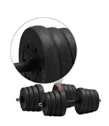 Zestaw Hantle powlekane/gumowane YAHEETECH 30 kg