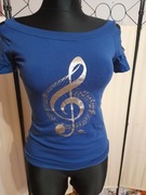 Koszulka srebrna nutka 