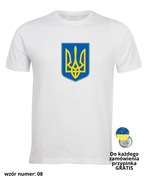 Wolna Ukraina Koszulka + przypinka GRATIS