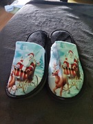 Ciapcie domowe świąteczne 29x14cm.