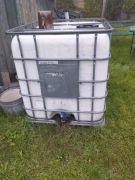 Zbiornik Mauzer 1000 litrów, po deszczowce