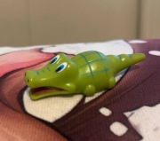 Mała gumowa zabawka figurka Krokodyl, 6 cm.