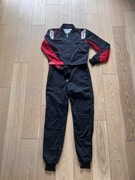 KOMBINEZON DZIECIĘCY SPARCO ROOKIE MY20 CZARNO-CZERWONY ROZMIAR 150CM