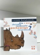 Kto z was chciałby rozweselić pechowego nosorożca? - Leszek Kołakowski