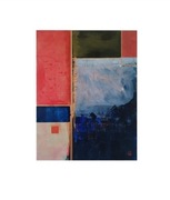 The orange - olej/akryl na płótnie 80x100, loft