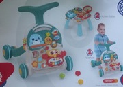 Interaktywny pchacz i stolik edukacyjny 2 w 1