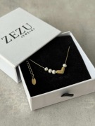 Naszyjnik z sercem Perły hodowlane Zezu jewelry