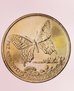 2 zł paź królowej, łac. papilio machaon