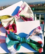 Opaski bezuciskowe kokardki ! Handmade