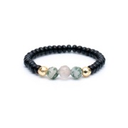 PIERŚCIONEK HAND MADE LAMIA JEWELLERY Z AGATEM