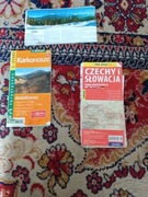 Mapa Tatry, Karkonosze, Czechy i Słowacja 