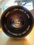 Obiektyw Canon FD 50mm f/1.4 FD S.S.C