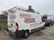 Bagażnik dachowy platforma Ducato Boxer Jumper L3H2 drabinka komplet rolka