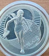 Białoruś 20 Rubli 2005 Tenis Ag 925