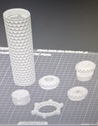 Tłumik dzwięku 140mm na 44mm na gwint lewo skrętny 14mm do repliki Ar15/M4