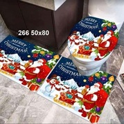Dywaniki łazienkowe świąteczne 