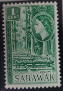 Znaczek pocztowy - Sarawak (Malezja) - 1955-57r.