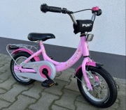 Aluminiowy Rower Rowerek Dziecięcy PUKY 12" Różowy Dla Dziewczynki Sprawny