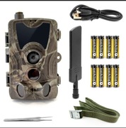 Fotopułapka SUNTEK HC-801PRO LTE 4G Nowa + 8 baterii +kamera SD 128GB