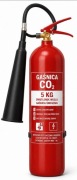 Gaśnica 5kg CO2 Śniegowa po serwisie + znak 