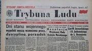 Trybuna Ludu z dnia 19 grudnia 1981 - pierwsze dni stanu wojennego