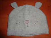 Lily&Dan śliczna czapeczka misio 40-42cm/ 0,6- 1 rok