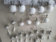 Unikatowe Bombki Szklane " Liście Dębu" 21 Sztuk