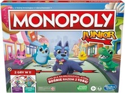 Monopoly Junior – Dwustronna Gra Planszowa 2w1 dla Najmłodszych