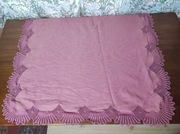 Obrusik z koronką szydełkową 85x85